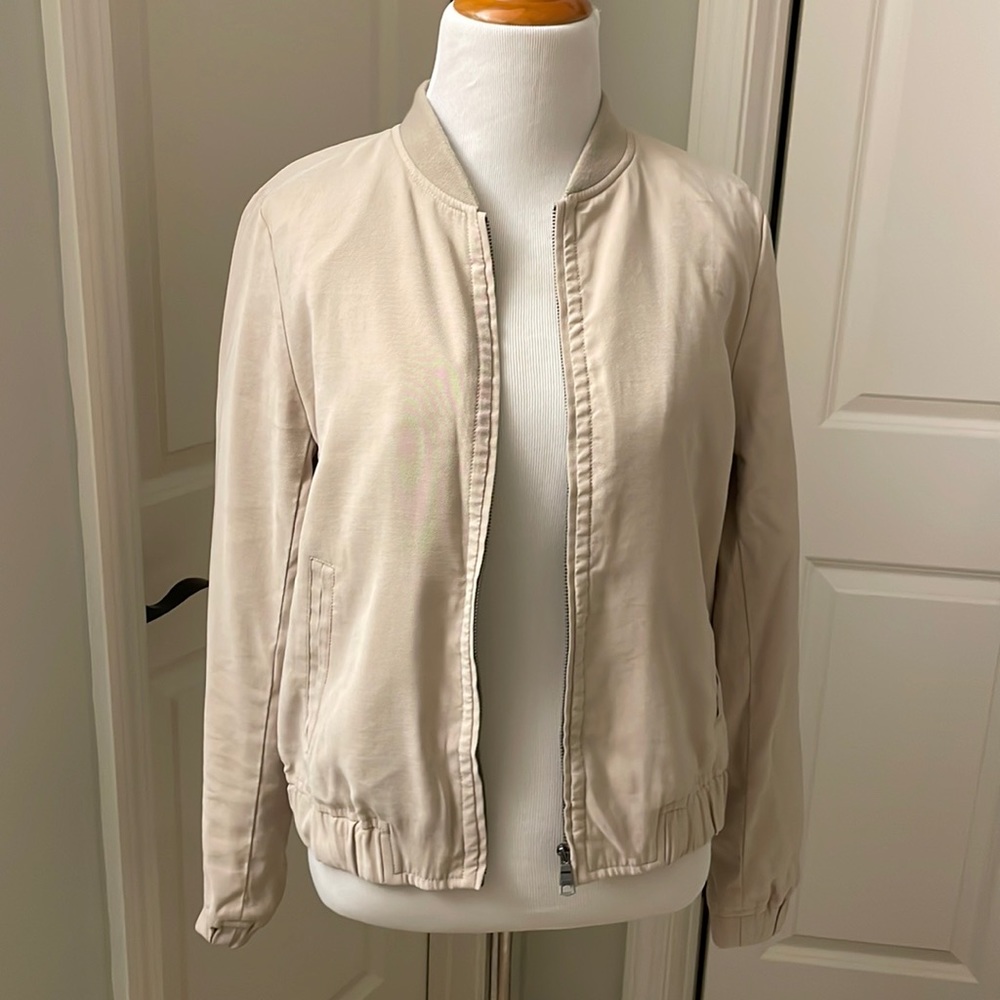Banana Republic baseball jacket, sz XS